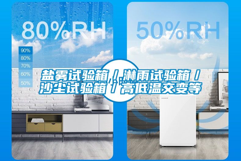 鹽霧試驗(yàn)箱／淋雨試驗(yàn)箱／沙塵試驗(yàn)箱／高低溫交變等