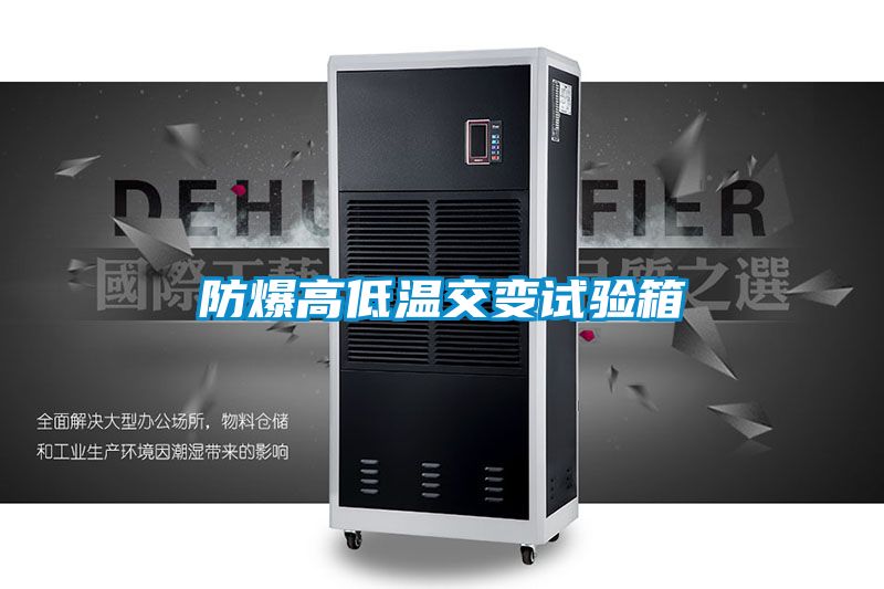 防爆高低溫交變?cè)囼?yàn)箱