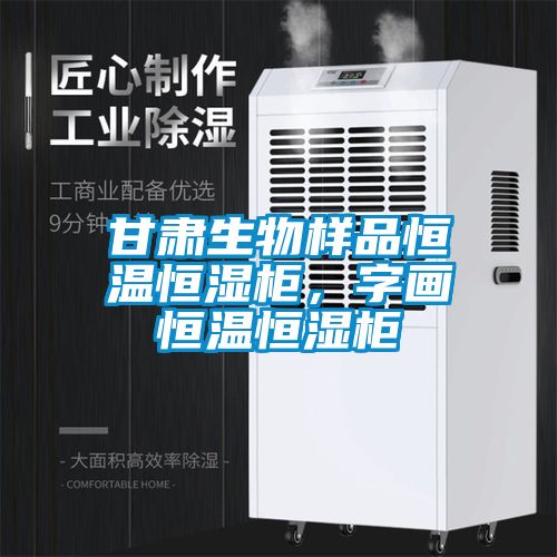 甘肅生物樣品恒溫恒濕柜，字畫恒溫恒濕柜