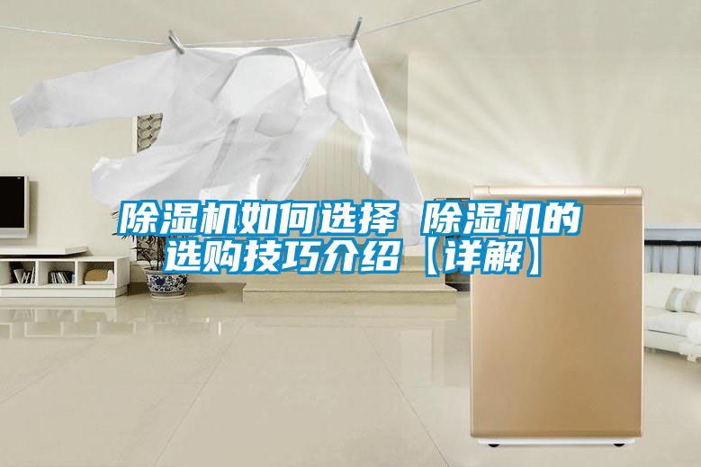 除濕機(jī)如何選擇 除濕機(jī)的選購技巧介紹【詳解】
