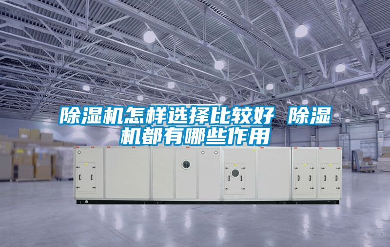 除濕機怎樣選擇比較好 除濕機都有哪些作用