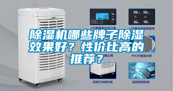 除濕機(jī)哪些牌子除濕效果好？性價(jià)比高的推薦？
