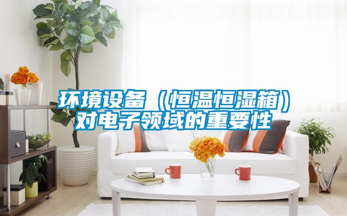 環(huán)境設(shè)備（恒溫恒濕箱）對(duì)電子領(lǐng)域的重要性