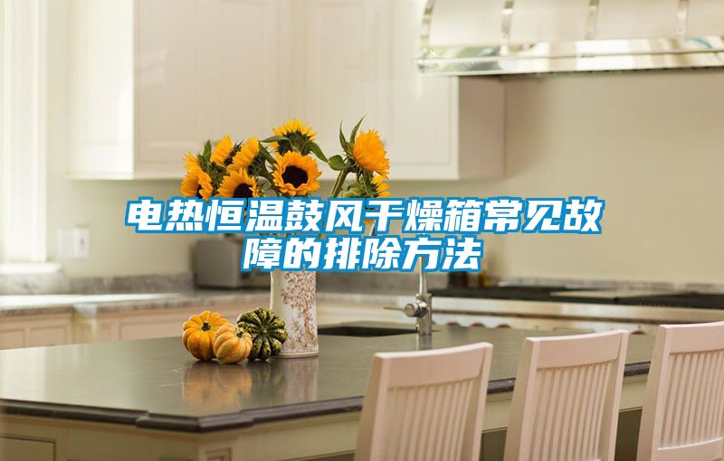 電熱恒溫鼓風(fēng)干燥箱常見故障的排除方法