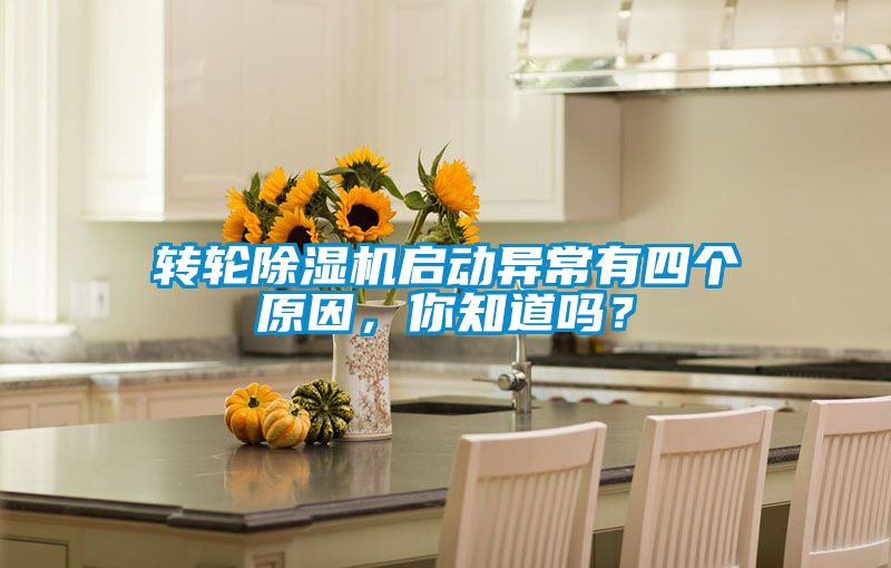 轉(zhuǎn)輪除濕機啟動異常有四個原因，你知道嗎？