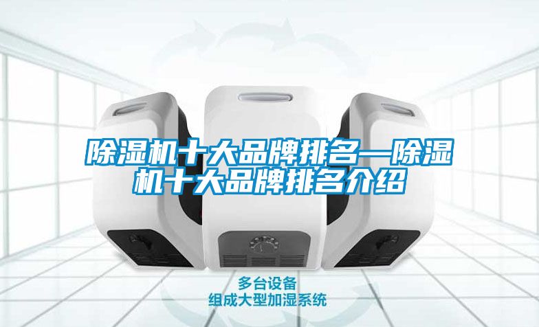除濕機(jī)十大品牌排名—除濕機(jī)十大品牌排名介紹