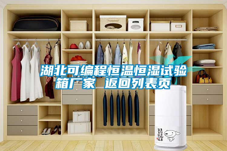 湖北可編程恒溫恒濕試驗(yàn)箱廠家 返回列表頁(yè)