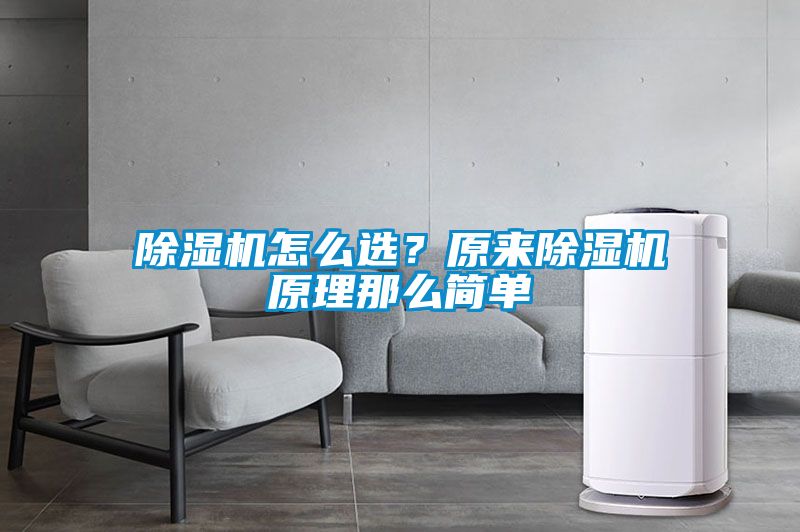 除濕機(jī)怎么選？原來(lái)除濕機(jī)原理那么簡(jiǎn)單