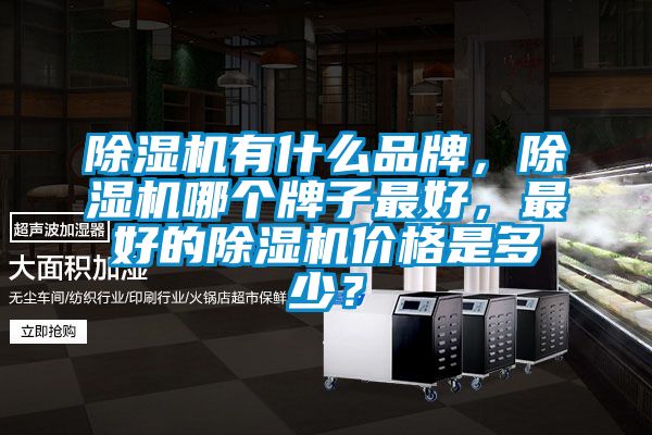 除濕機(jī)有什么品牌，除濕機(jī)哪個牌子最好，最好的除濕機(jī)價格是多少？