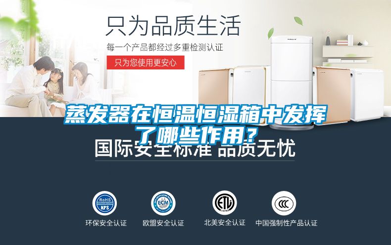蒸發(fā)器在恒溫恒濕箱中發(fā)揮了哪些作用？
