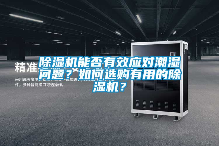 除濕機能否有效應對潮濕問題？如何選購有用的除濕機？