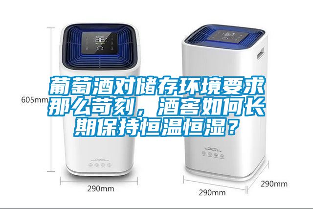 葡萄酒對(duì)儲(chǔ)存環(huán)境要求那么苛刻，酒窖如何長(zhǎng)期保持恒溫恒濕？