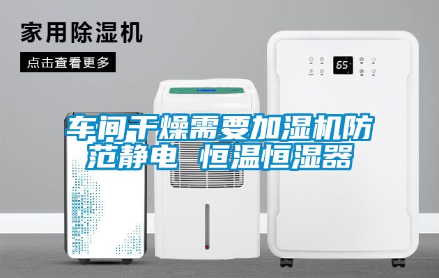 車間干燥需要加濕機(jī)防范靜電 恒溫恒濕器