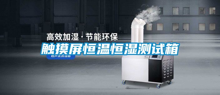 觸摸屏恒溫恒濕測(cè)試箱