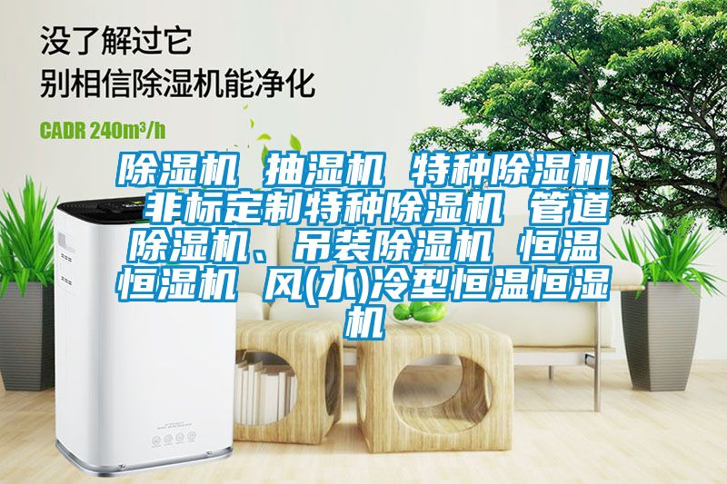 除濕機 抽濕機 特種除濕機 非標定制特種除濕機 管道除濕機、吊裝除濕機 恒溫恒濕機 風(fēng)(水)冷型恒溫恒濕機