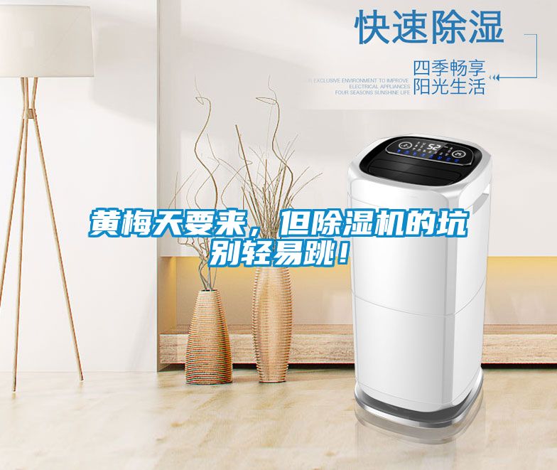 黃梅天要來，但除濕機的坑別輕易跳！
