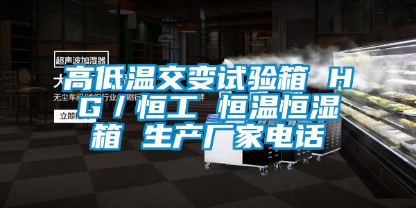 高低溫交變試驗(yàn)箱 HG／恒工 恒溫恒濕箱 生產(chǎn)廠家電話
