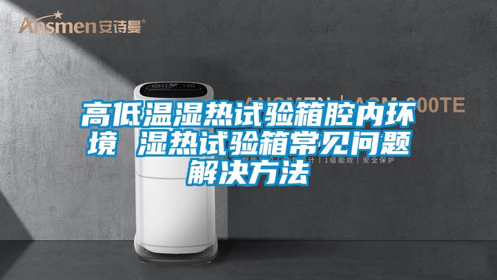 高低溫濕熱試驗(yàn)箱腔內(nèi)環(huán)境 濕熱試驗(yàn)箱常見問題解決方法