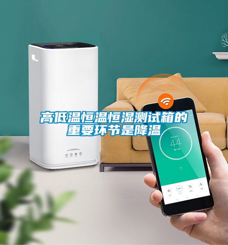 高低溫恒溫恒濕測(cè)試箱的重要環(huán)節(jié)是降溫