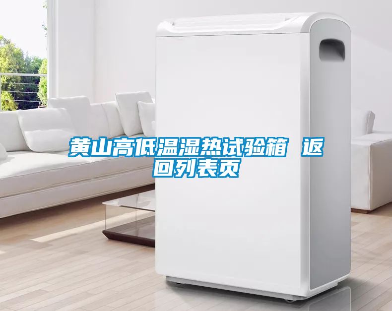 黃山高低溫濕熱試驗(yàn)箱 返回列表頁(yè)