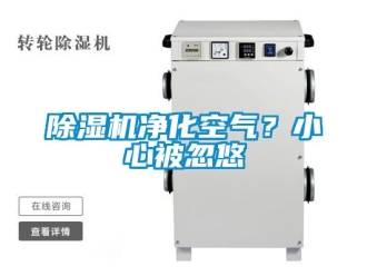 行業(yè)新聞除濕機(jī)凈化空氣？小心被忽悠