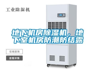 企業(yè)新聞地下機(jī)房除濕機(jī)，地下室機(jī)房防潮防結(jié)露
