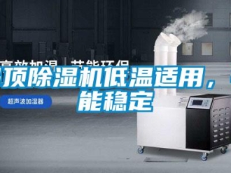 企業(yè)新聞吊頂除濕機(jī)低溫適用，性能穩(wěn)定