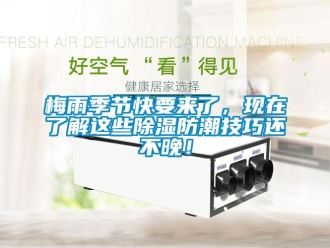 行業(yè)新聞梅雨季節(jié)快要來了，現(xiàn)在了解這些除濕防潮技巧還不晚！