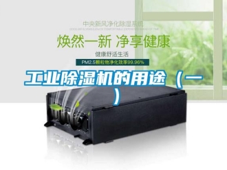 企業(yè)新聞工業(yè)除濕機的用途（一）