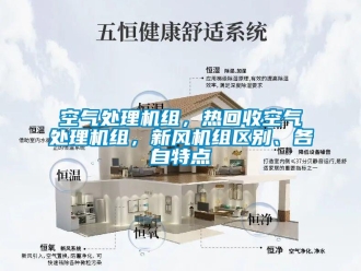 行業(yè)新聞空氣處理機(jī)組，熱回收空氣處理機(jī)組，新風(fēng)機(jī)組區(qū)別、各自特點(diǎn)