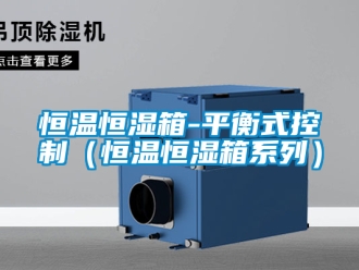知識(shí)百科恒溫恒濕箱-平衡式控制（恒溫恒濕箱系列）