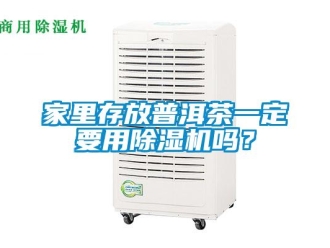 行業(yè)新聞家里存放普洱茶一定要用除濕機(jī)嗎？
