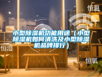 企業(yè)新聞小型除濕機(jī)功能用途（小型除濕機(jī)如何清洗及小型除濕機(jī)品牌排行）