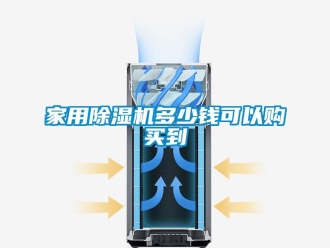 行業(yè)新聞家用除濕機多少錢可以購買到