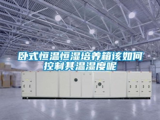 知識百科臥式恒溫恒濕培養(yǎng)箱該如何控制其溫濕度呢