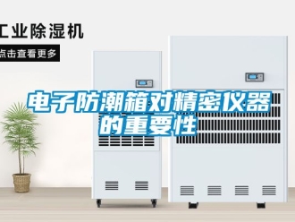 常見問題電子防潮箱對精密儀器的重要性
