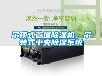 企業(yè)新聞吊頂式管道除濕機(jī)，吊裝式中央除濕系統(tǒng)