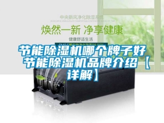 企業(yè)新聞節(jié)能除濕機哪個牌子好 節(jié)能除濕機品牌介紹【詳解】
