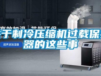 行業(yè)新聞關(guān)于制冷壓縮機過載保護器的這些事