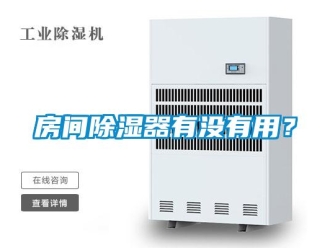 行業(yè)新聞房間除濕器有沒有用？