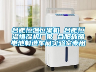 知識百科合肥恒溫恒濕機 合肥恒溫恒濕機廠家 合肥玻璃電池制造車間實驗室專用