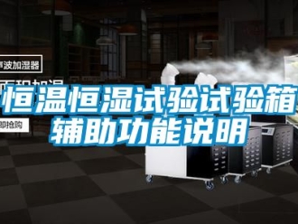 知識(shí)百科恒溫恒濕試驗(yàn)試驗(yàn)箱輔助功能說明
