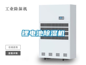 行業(yè)新聞鋰電池除濕機