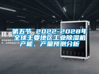 常見問題第五節(jié) 2022-2028年全球主要地區(qū)工業(yè)除濕機(jī)產(chǎn)能、產(chǎn)量預(yù)測分析