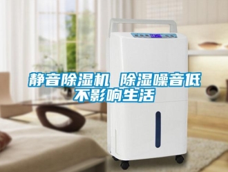 行業(yè)新聞靜音除濕機(jī) 除濕噪音低不影響生活