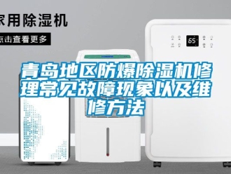 企業(yè)新聞青島地區(qū)防爆除濕機(jī)修理常見(jiàn)故障現(xiàn)象以及維修方法