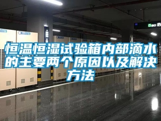 知識(shí)百科恒溫恒濕試驗(yàn)箱內(nèi)部滴水的主要兩個(gè)原因以及解決方法