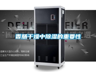 知識百科香腸干燥中除濕的重要性