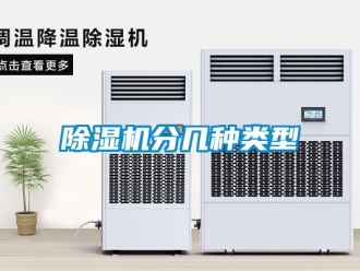 行業(yè)新聞除濕機(jī)分幾種類型