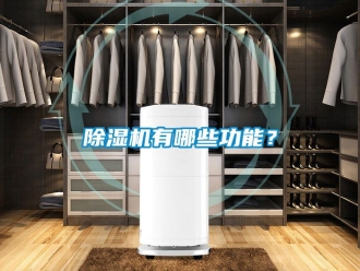 行業(yè)新聞除濕機有哪些功能？